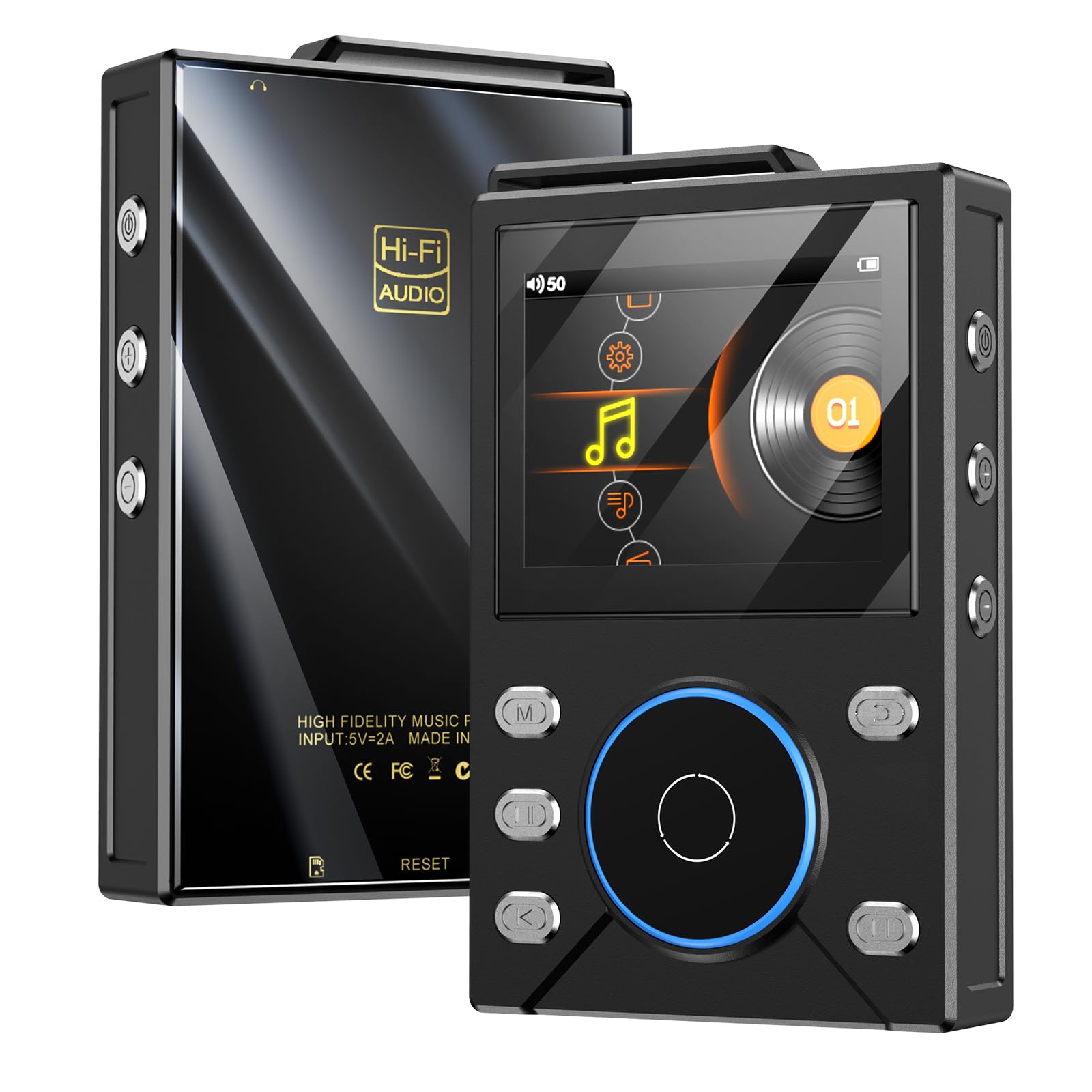 Amazon.co.jp: Fohil mp3プレーヤー ハイレゾ対応 HiFiロスレス音質